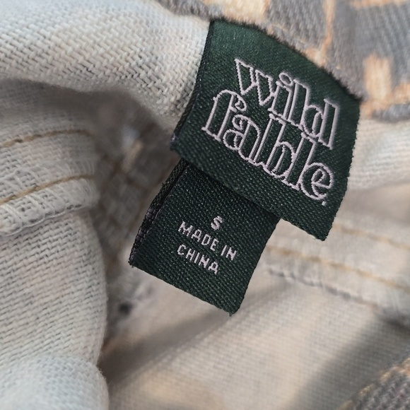 Wild & Fable Leopard 90s Relaxed Pants - Picture 3 of 6